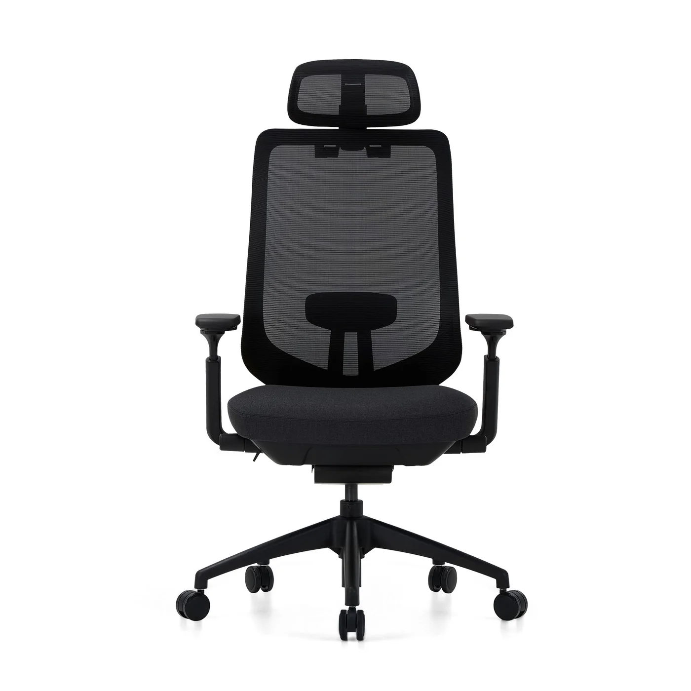 Silla ergonómica COLAMY ATLAS respaldo alto de malla con reposacabezas