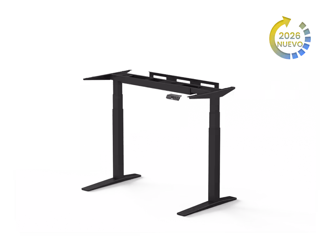 Estructura elevable eléctrica FlexiSpot E7 Pro 2026 de doble motor con patas en C de acero y panel táctil