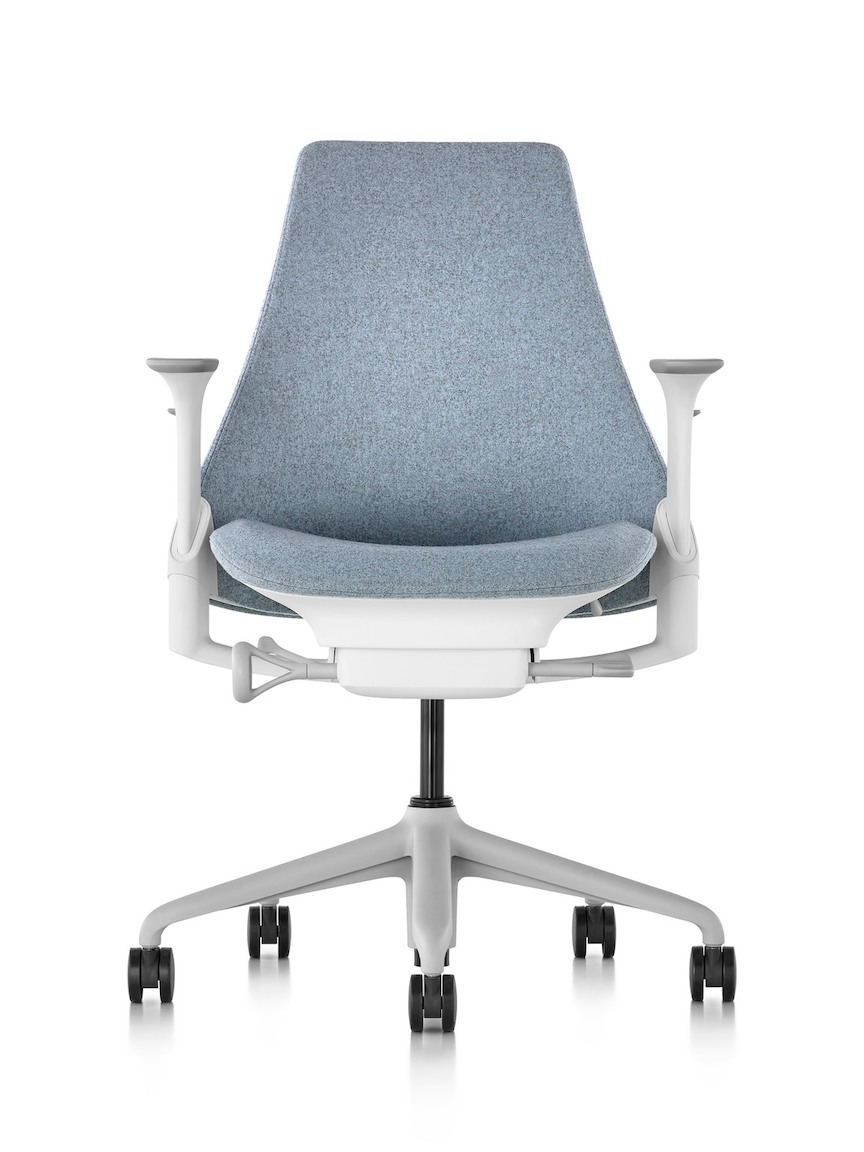 Silla ergonómica Herman Miller Sayl con respaldo de suspensión