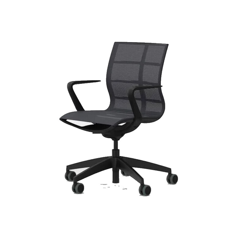 Silla de oficina alemana Sedus se:joy con membrana de tejido de punto autoajustable